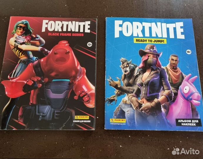 Альбомы для наклеек Fortnite Panini
