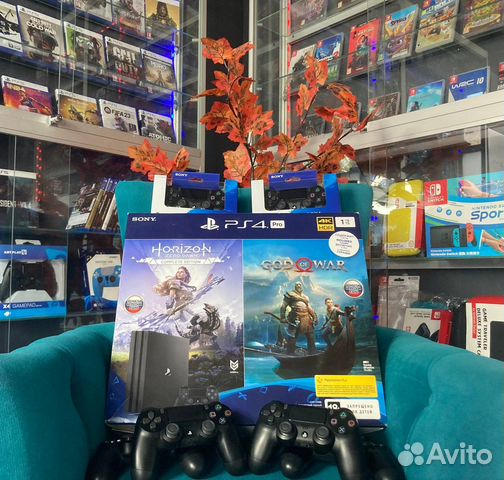 Sony Playstation 4 PRO + 500 игр