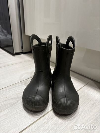 Детские резиновые сапоги