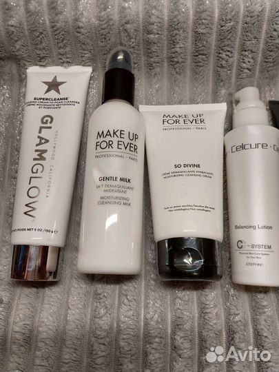 MAC, Make up for ever, Glam Glow, Celcure, Satys