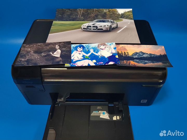 Мфу принтер hp b109b заправлен