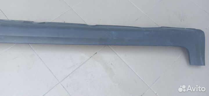 Молдинг, порог левая сторона kia rio x-line 4