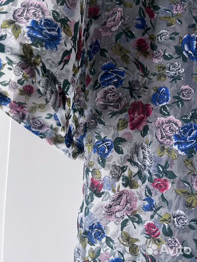 Платье кимоно из органзы новое