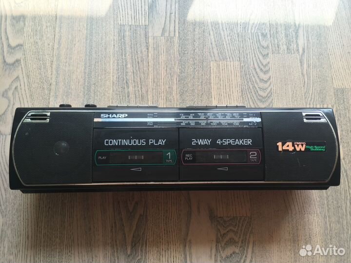 Магнитола Sharp WQ-267Z (BK) (Japan) 220 Вольт