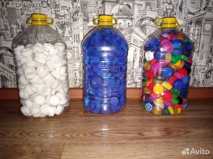 Крышки от бутылок 1.5 л