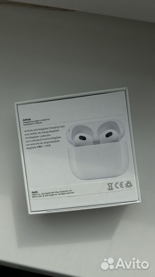 Наушники apple airpods 3