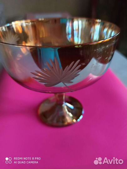 Ваза хрустальная СССР