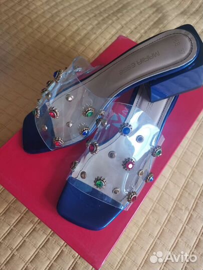 Сабо женские с силиконовыми вставками