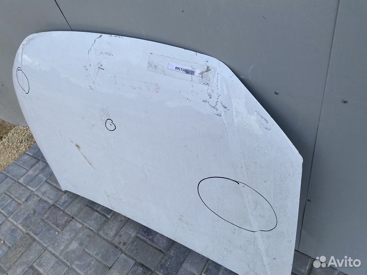 Капот на volkswagen polo sedan