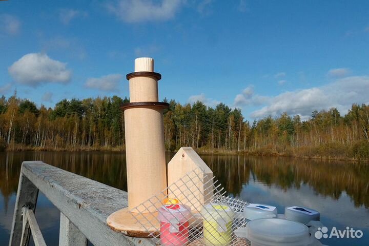 Набор для творчества, маяк и домик, спил рябины