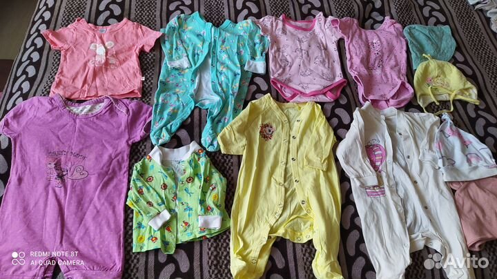 Продам пакет вещей на девочку с 56-80 р
