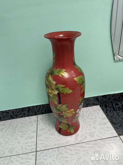 Ваза напольная высокая