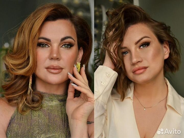 Макияж и прическа (визажист и мастер по волосам)