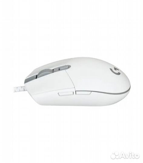 Игровая проводная мышь Logitech G102 LightSync, бе