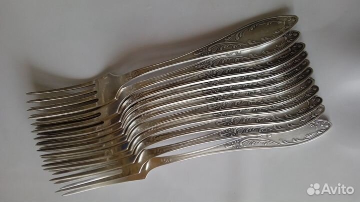 Вилки мельхиоровые СССР