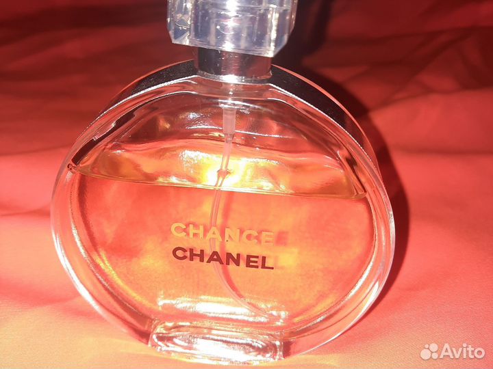 Духи chanel шанс желтые