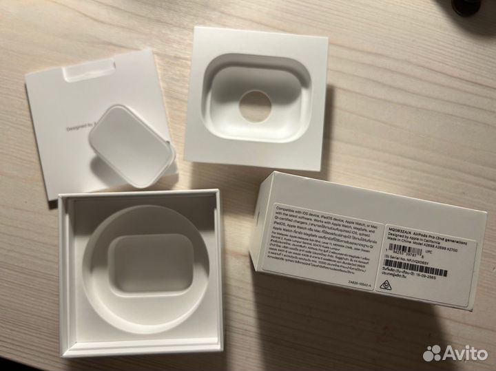 Пустые коробки от Apple iPhone AirPods Pro Lightn