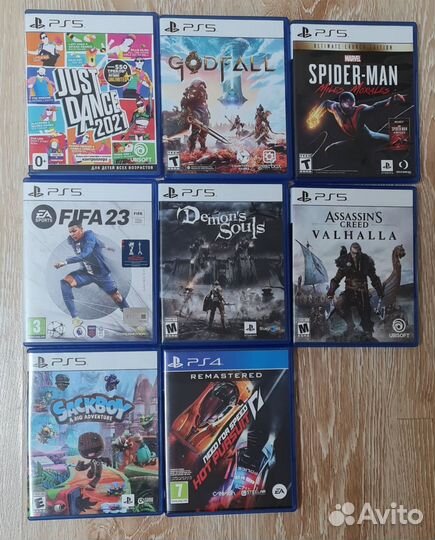 Игры для приставки ps5/ ps4