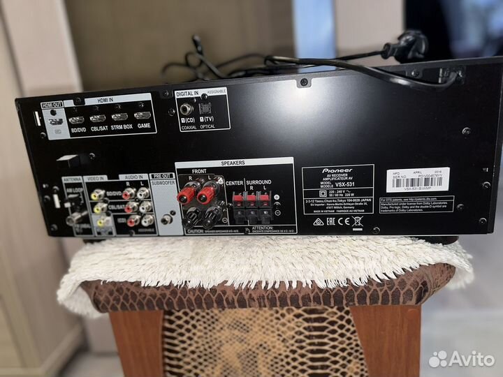 Колонки yamaha с усилителем pioneer