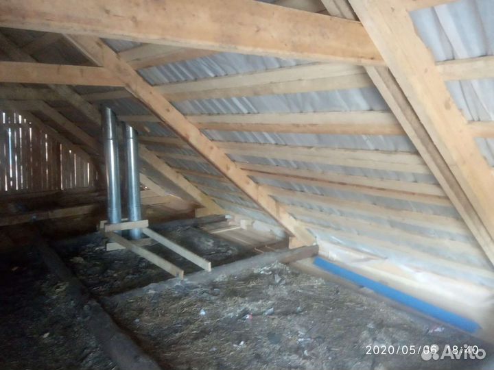 Строительство крыши