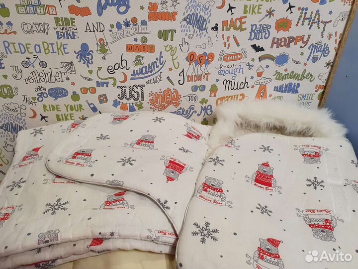 Конверт на выписку зимний