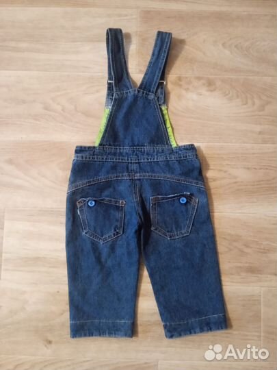 Джинсовый комбинезон детский р. 86-92