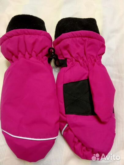 Варежки - краги зимние детские