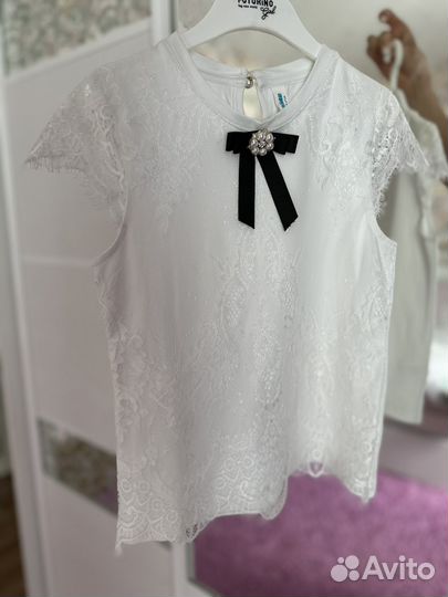 Блузка для девочки 128