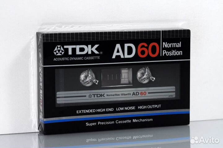 Аудиокассеты TDK AD 60 japan market (1562)