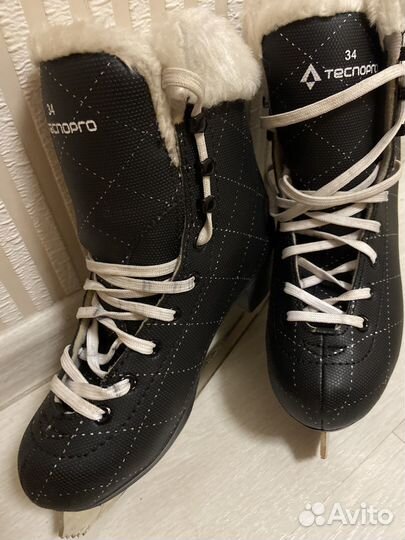 Коньки фигурные 34