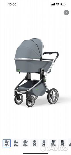 Коляска 2 в 1 moon resea