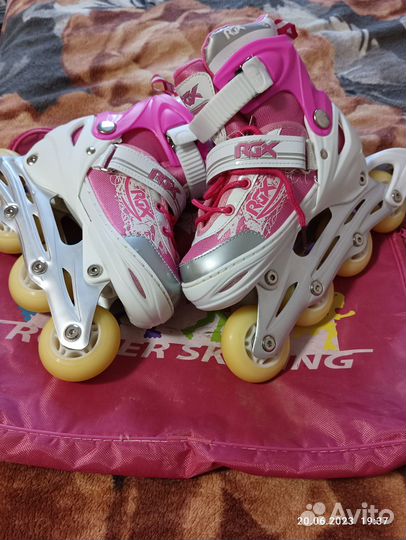 Детские раздвижные ролики 30-33