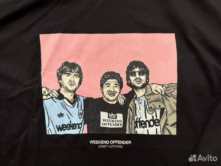Футболка weekend offender Оригинал Новая L