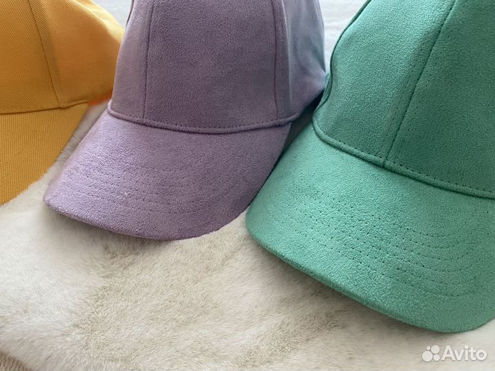Кепка новая (замша)