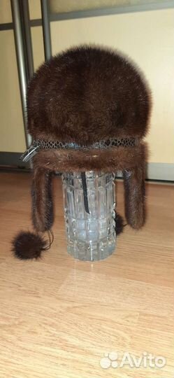 Шапка норковая женская