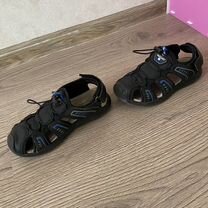 Кожаные босоножки сандали для мальчика 32 размер