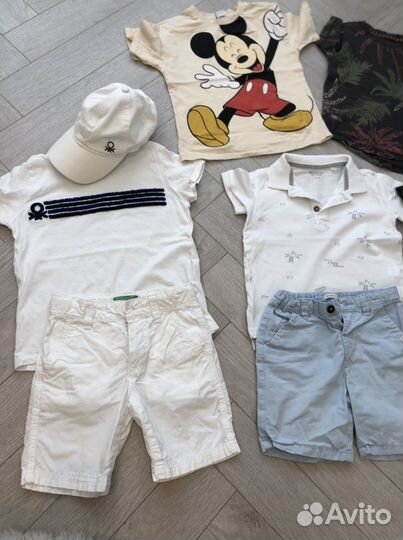 Пакет вещей летних на мальчика