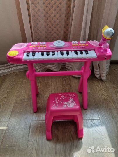 Пианино детское с микрофоном