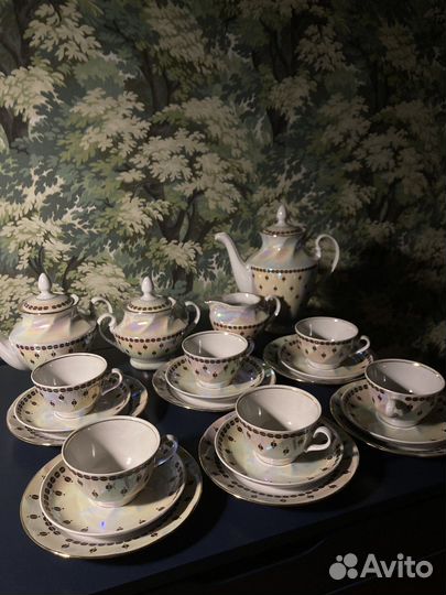 Рижский кофейный / чайный сервиз