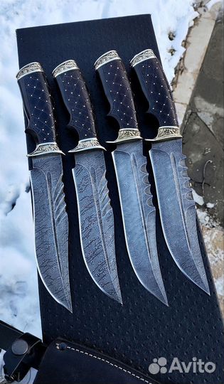 Нож из дамасской стали на подарок