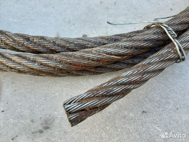 Трос стальной буксировочный диаметр 17