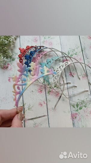 Корона- диадема, на фотосессию, новый год, день р