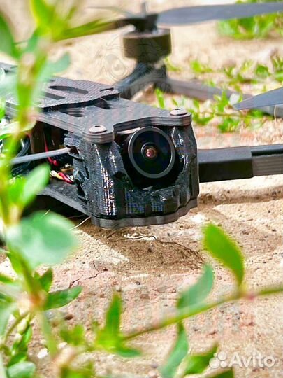 Дрoн fpv piranha 10 дюймoв