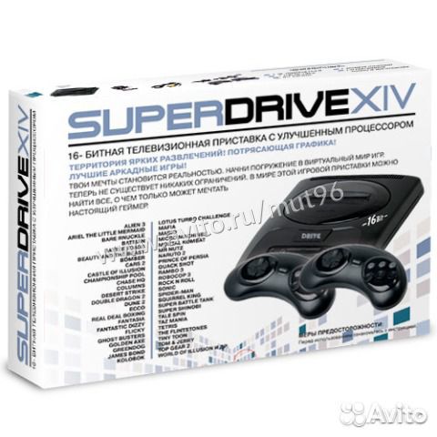 Sega Super Drive 14 (160-in-1) Black