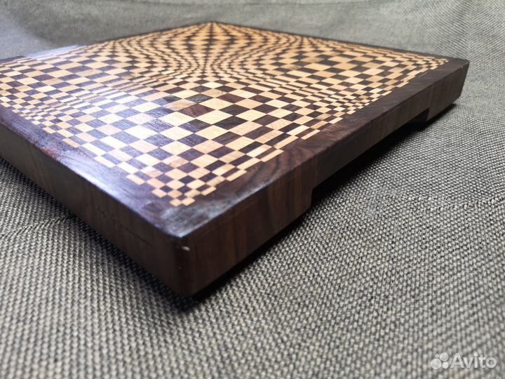 Торцевая разделочная доска 3D