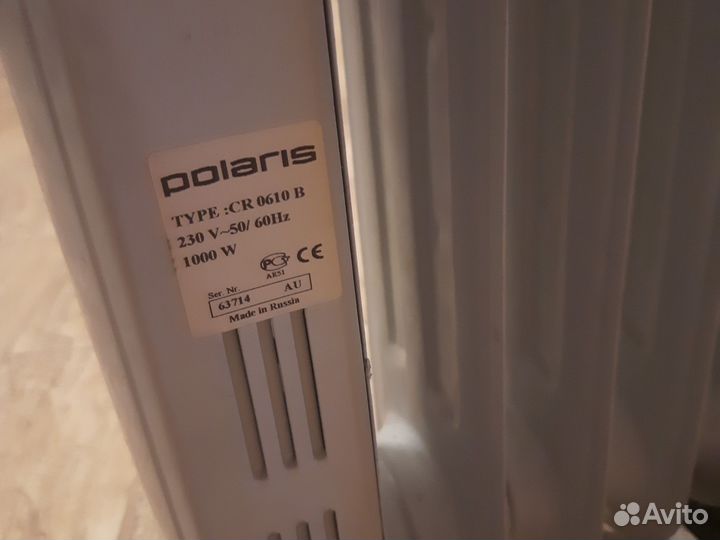 Масляный обогреватель polaris