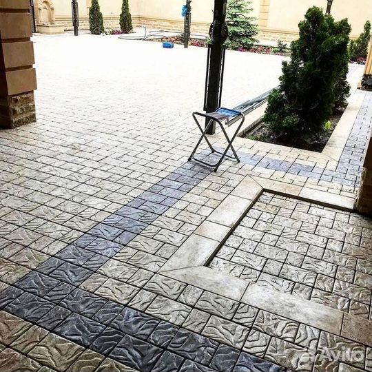 Тротуарная плитка Брусчатка Кевларобетон