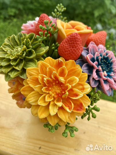 Букет из мыла