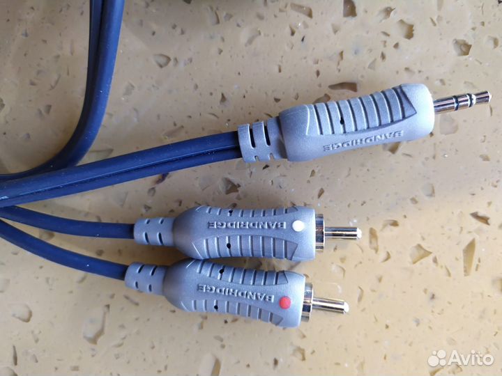 Кабель Bandridge AL344 Stereo 2 RCA 10м и USB 2.0