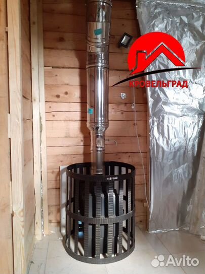 Купит Трубы дымоход для печи, камина, котла цены